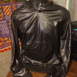 Slick Black Hoodie